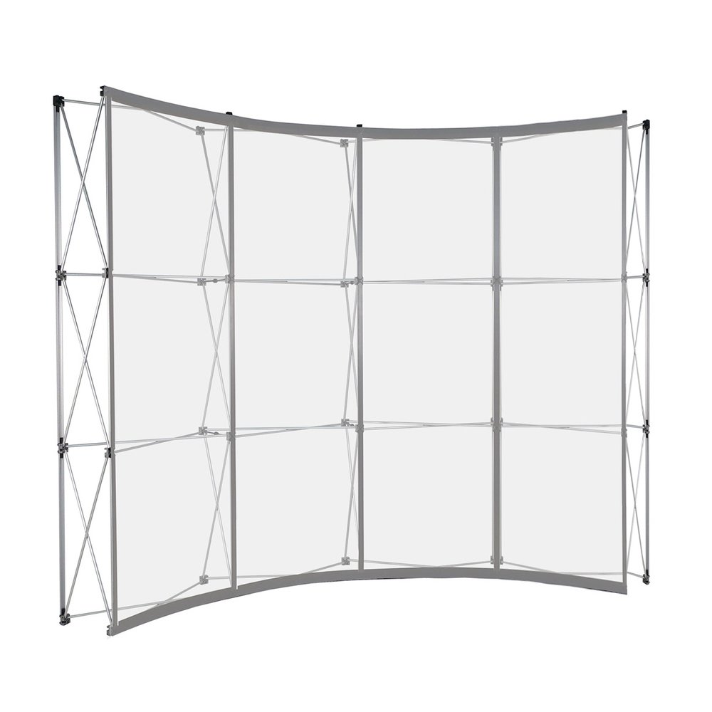 PopUp Display Proline gebogen 4x3 Felder Grundsystem, 344,90